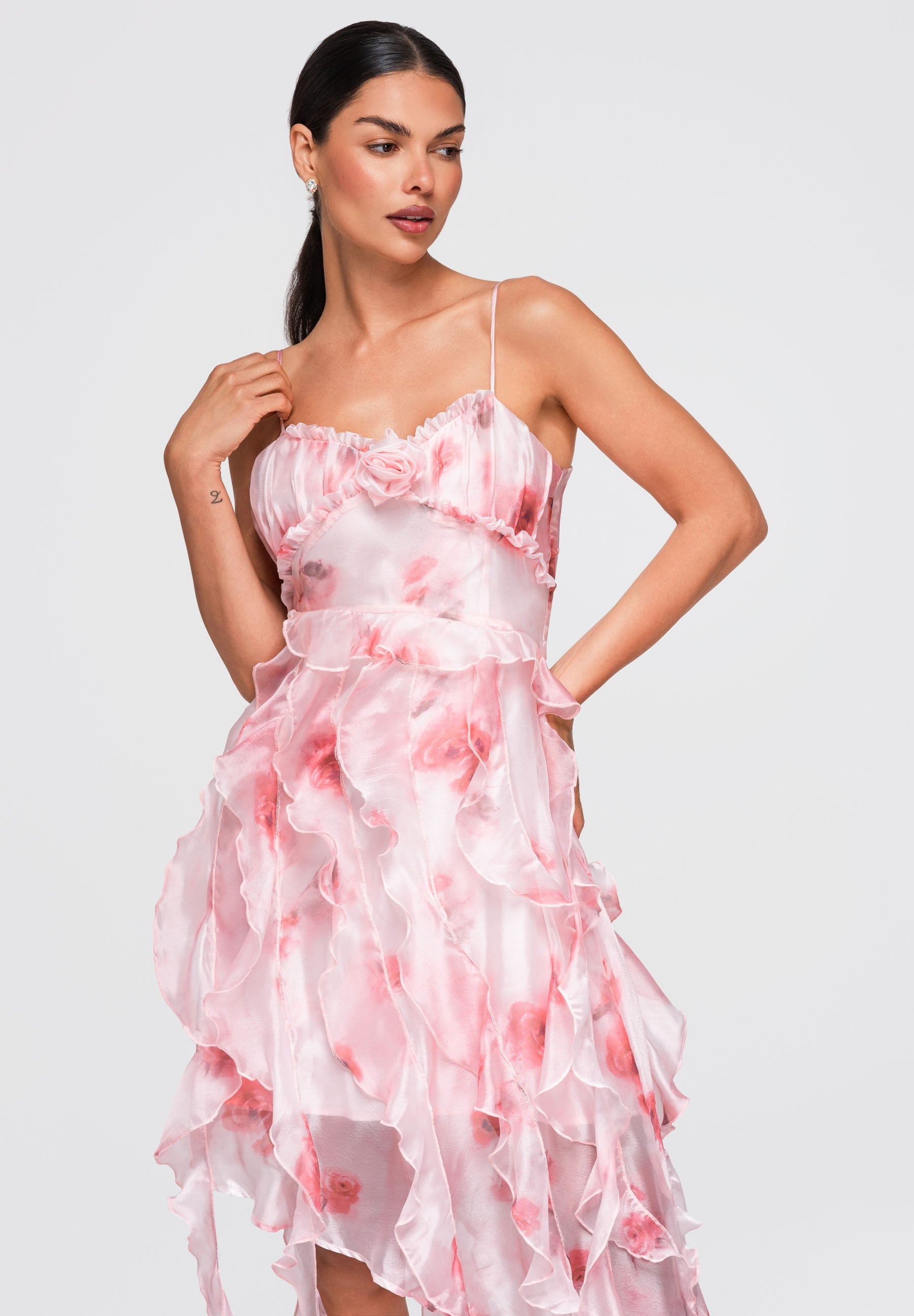 Evening dress pink — 3