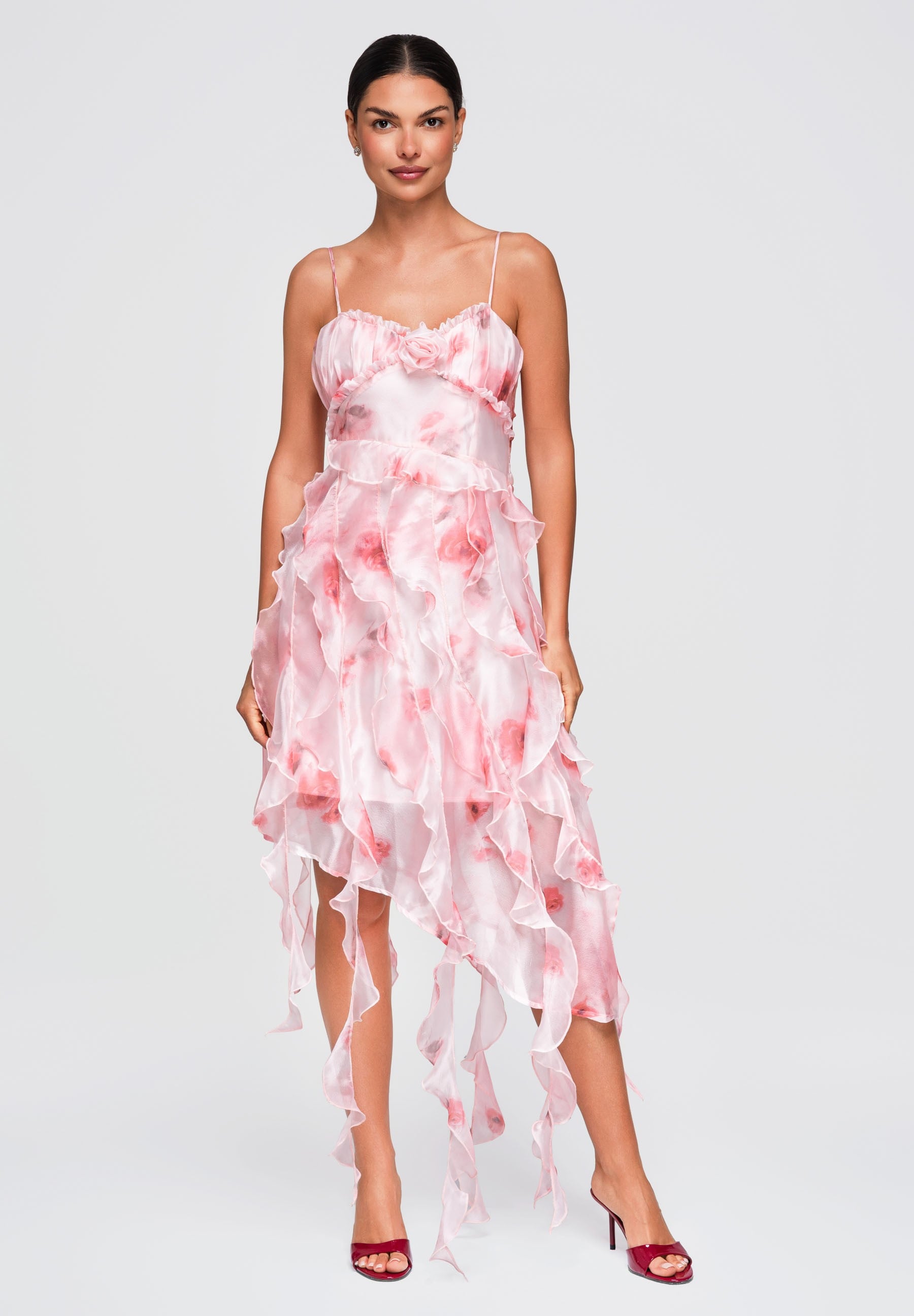 Evening dress pink — 5