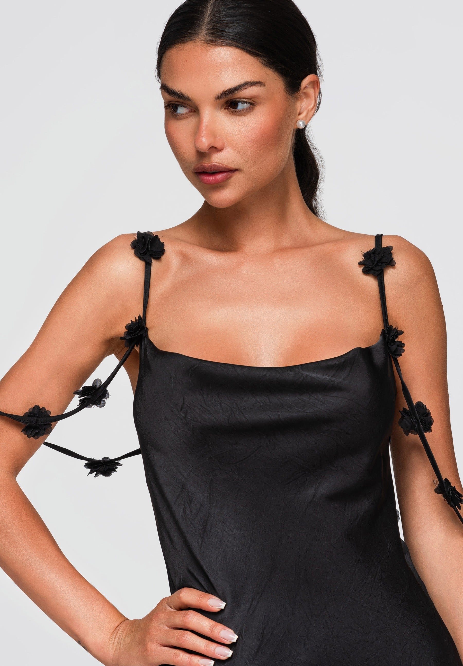 Evening dress black — 2