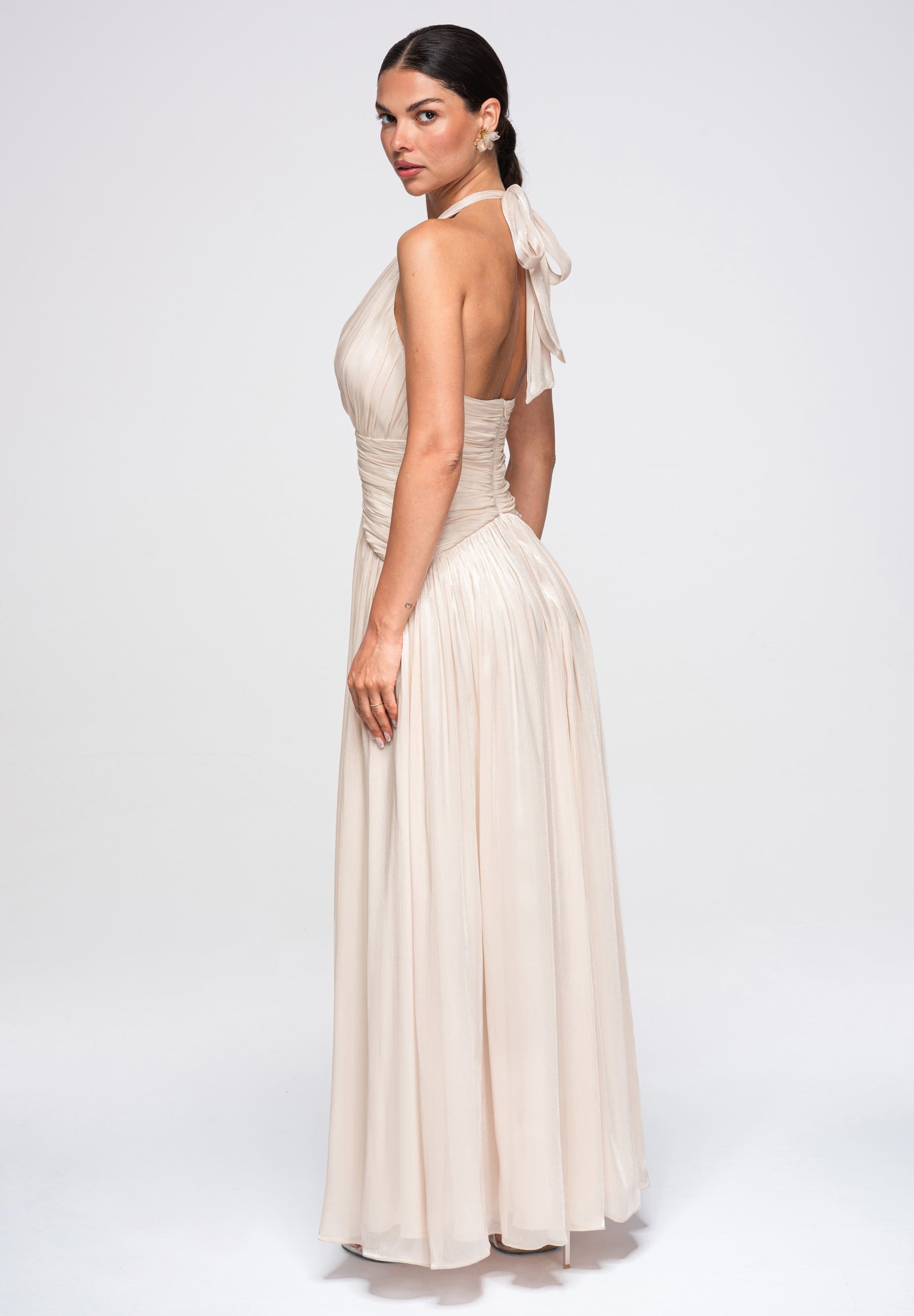 Evening dress cream — 2
