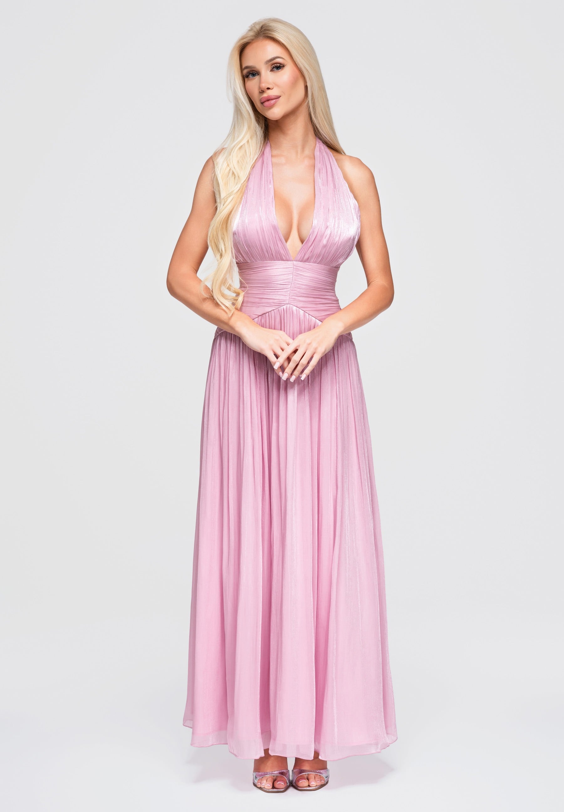 Evening dress pink — 5