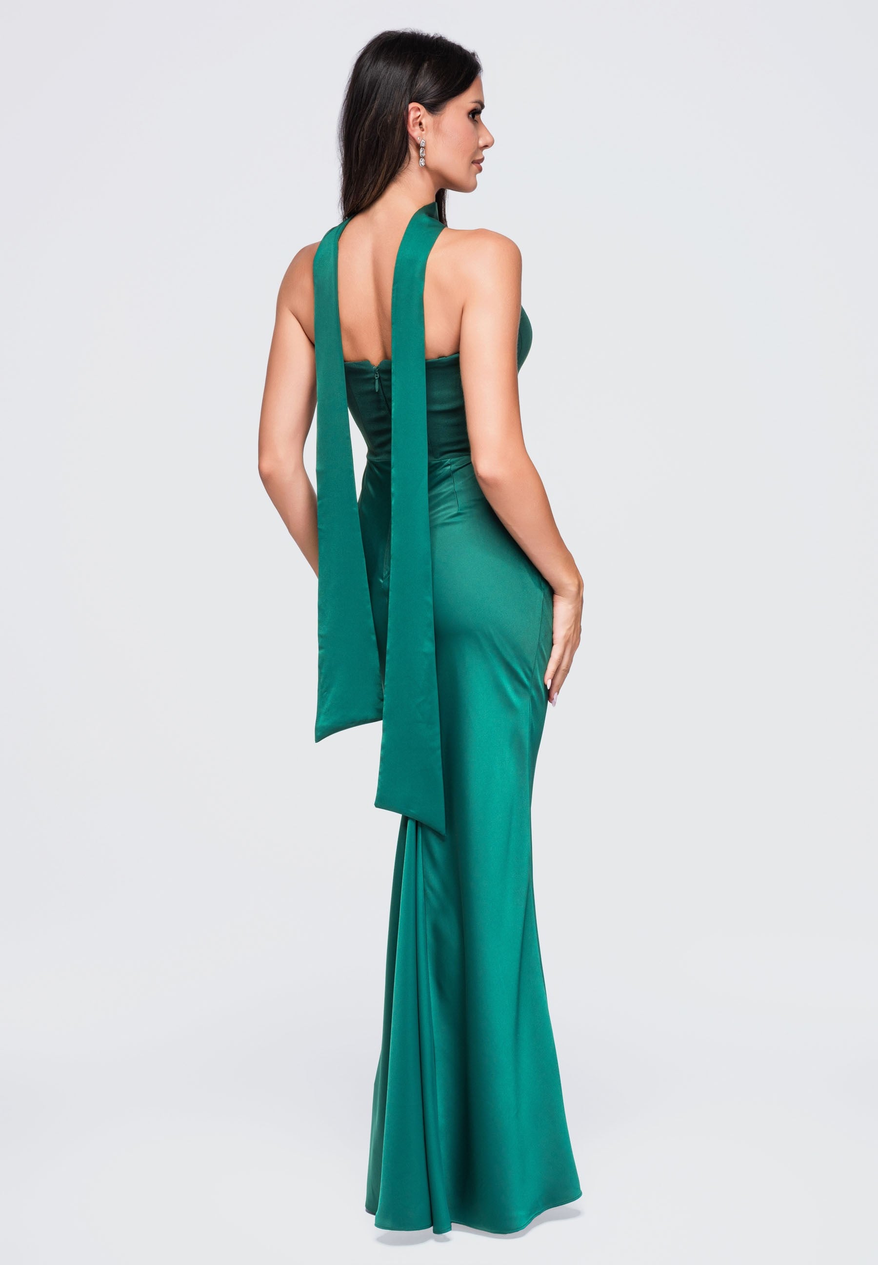 Evening dress green — 4