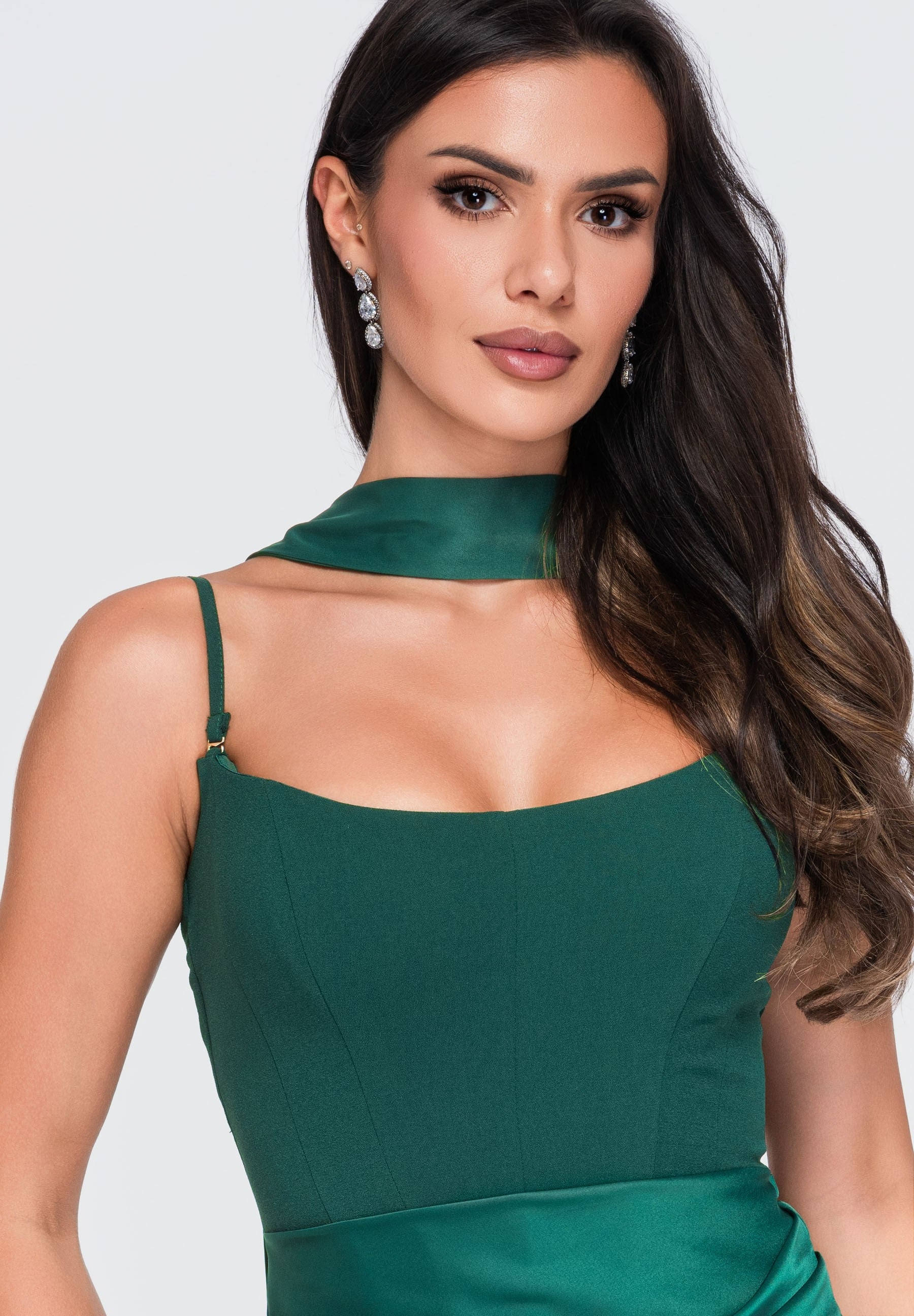 Evening dress green — 5