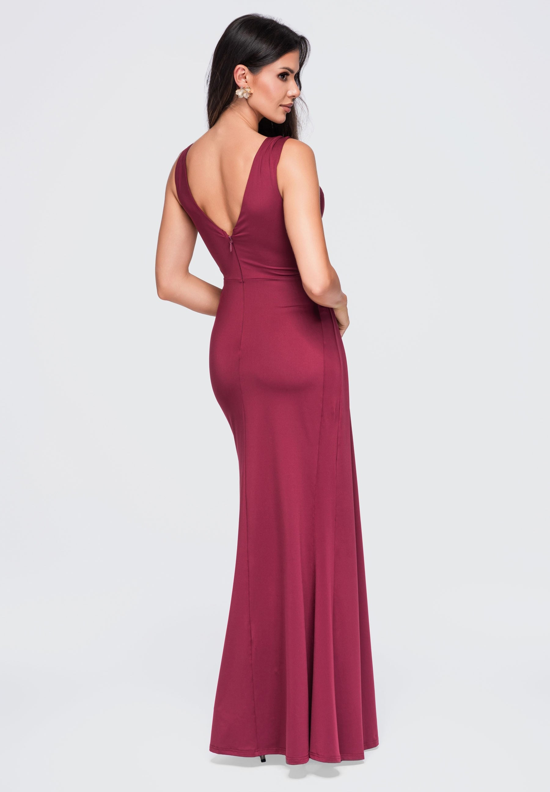 Evening dress burgundy — 2