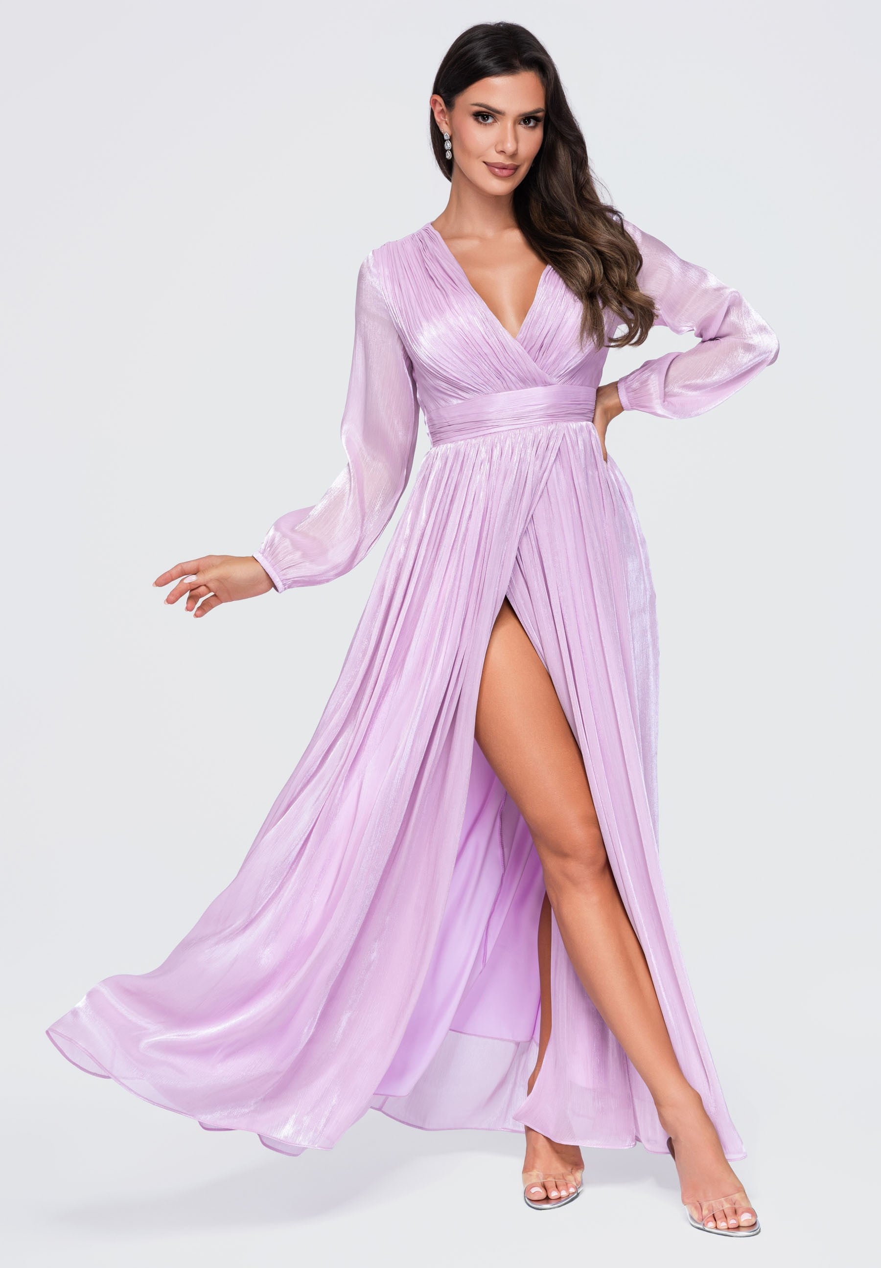 Evening dress violet — 6