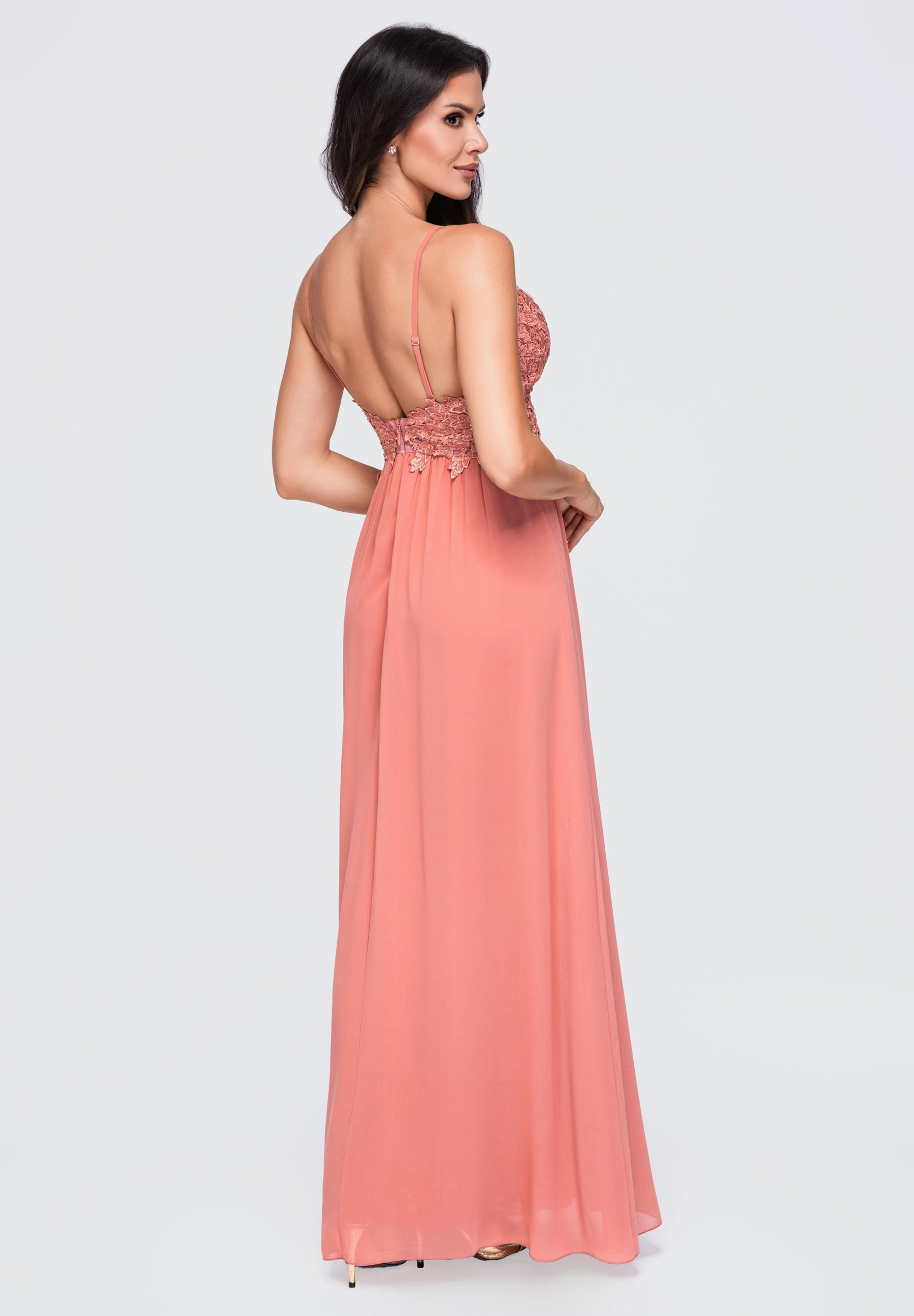 Evening dress rose — 2