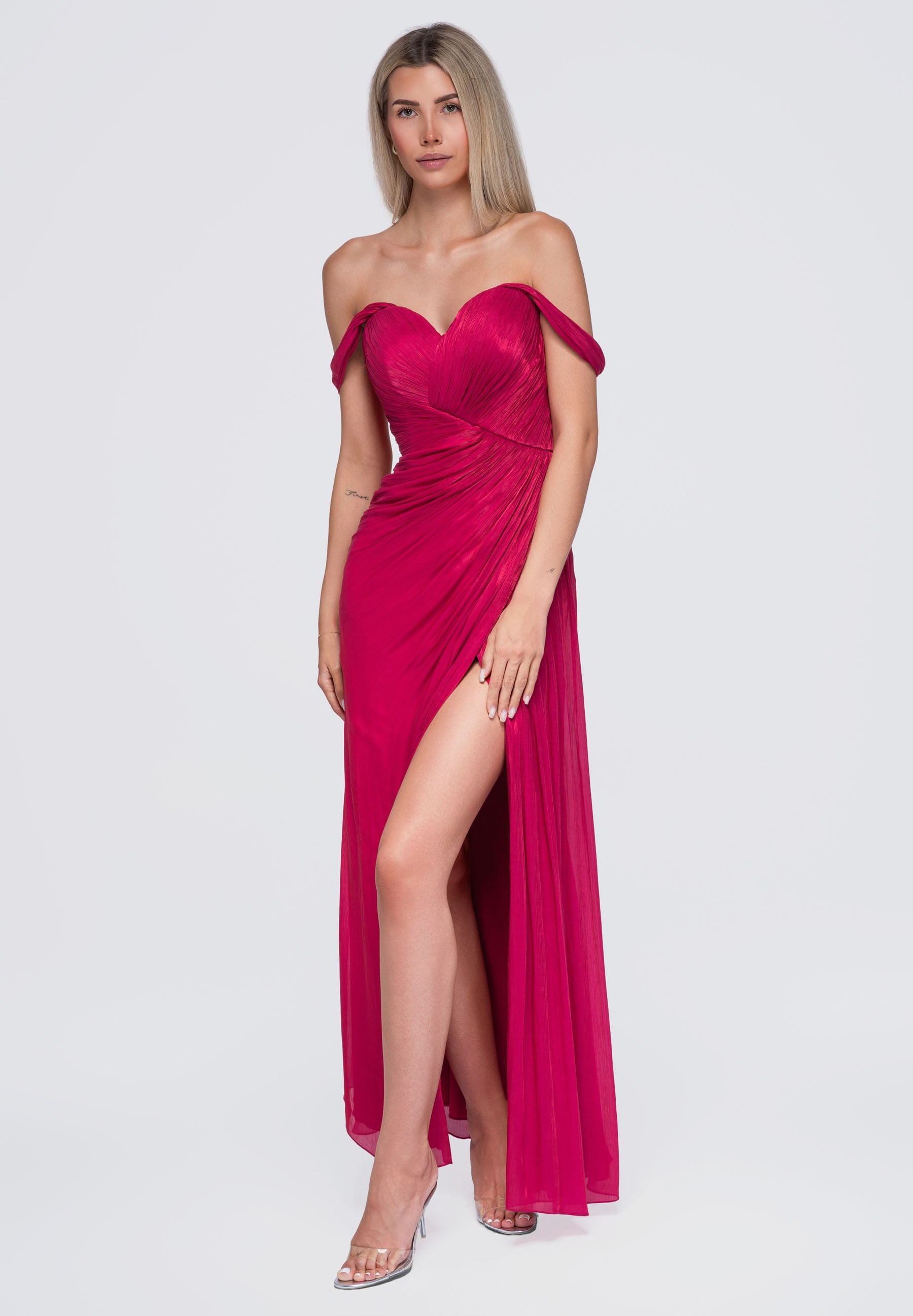 Evening dress fuchsia — 2