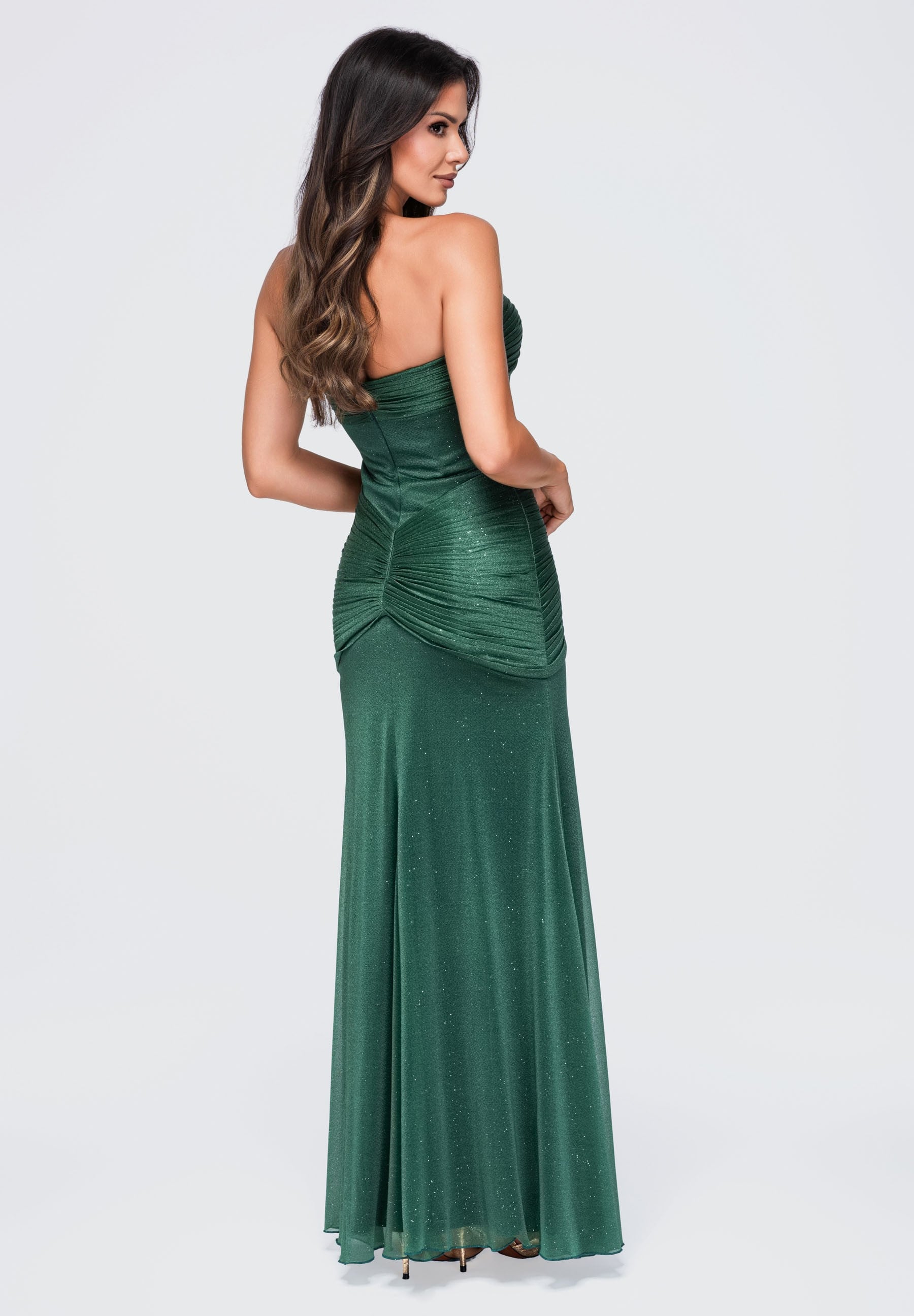 Evening dress green — 2