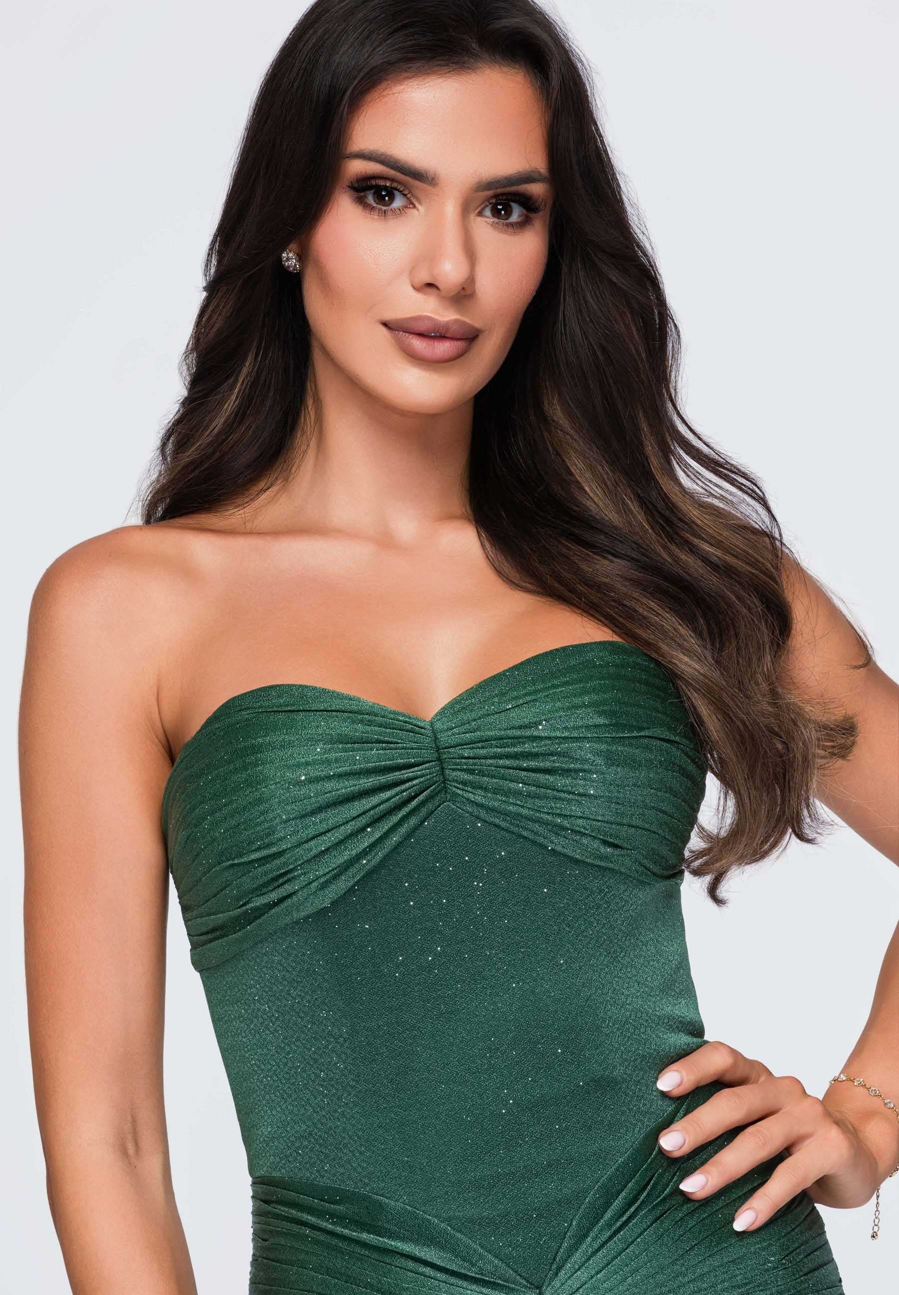 Evening dress green — 6