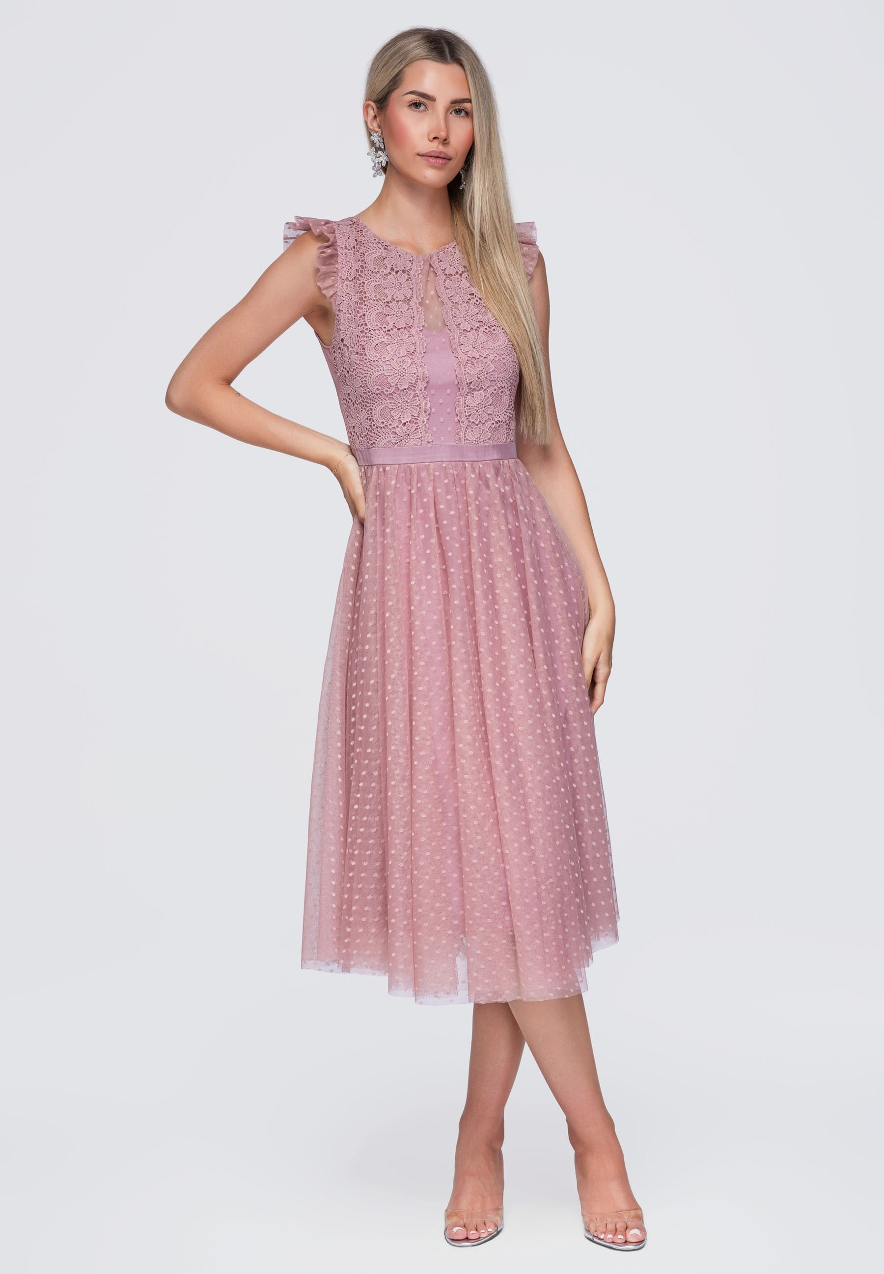 Evening dress pink — 3