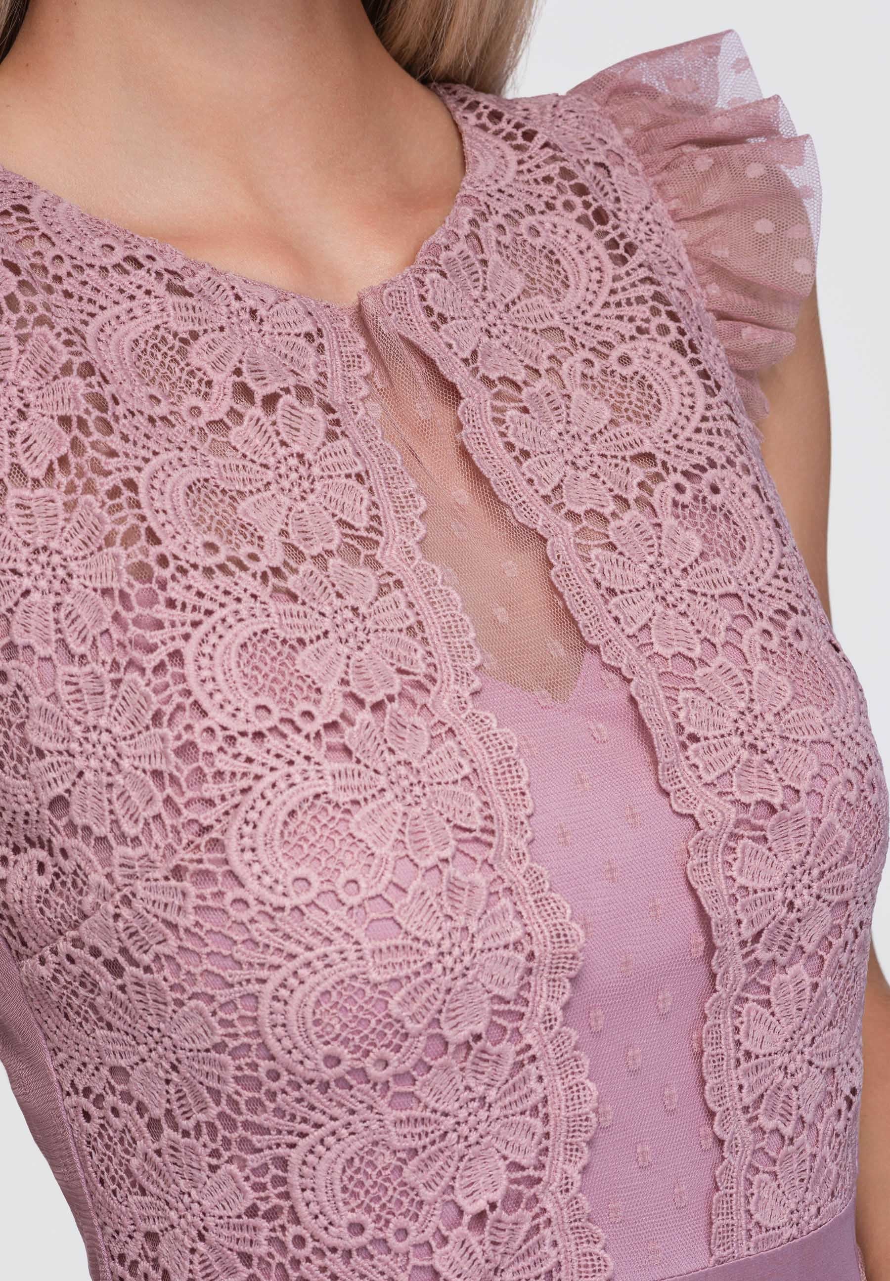 Evening dress pink — 5