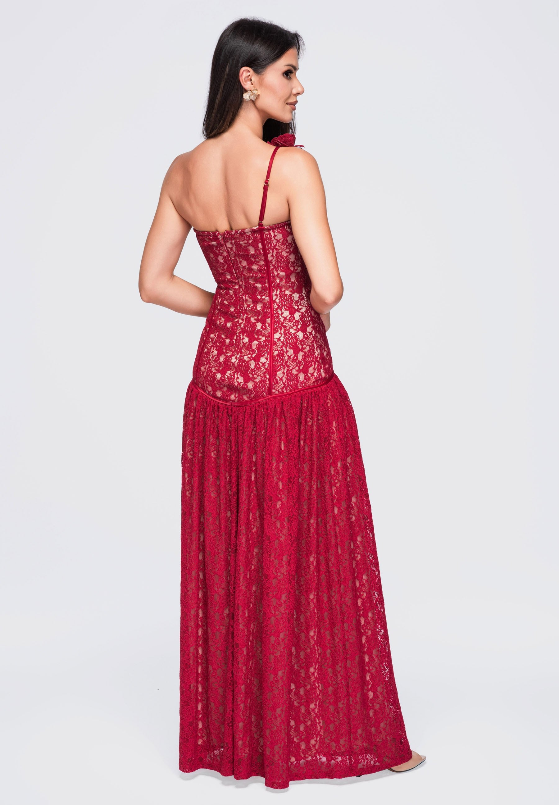 Evening dress burgundy — 2
