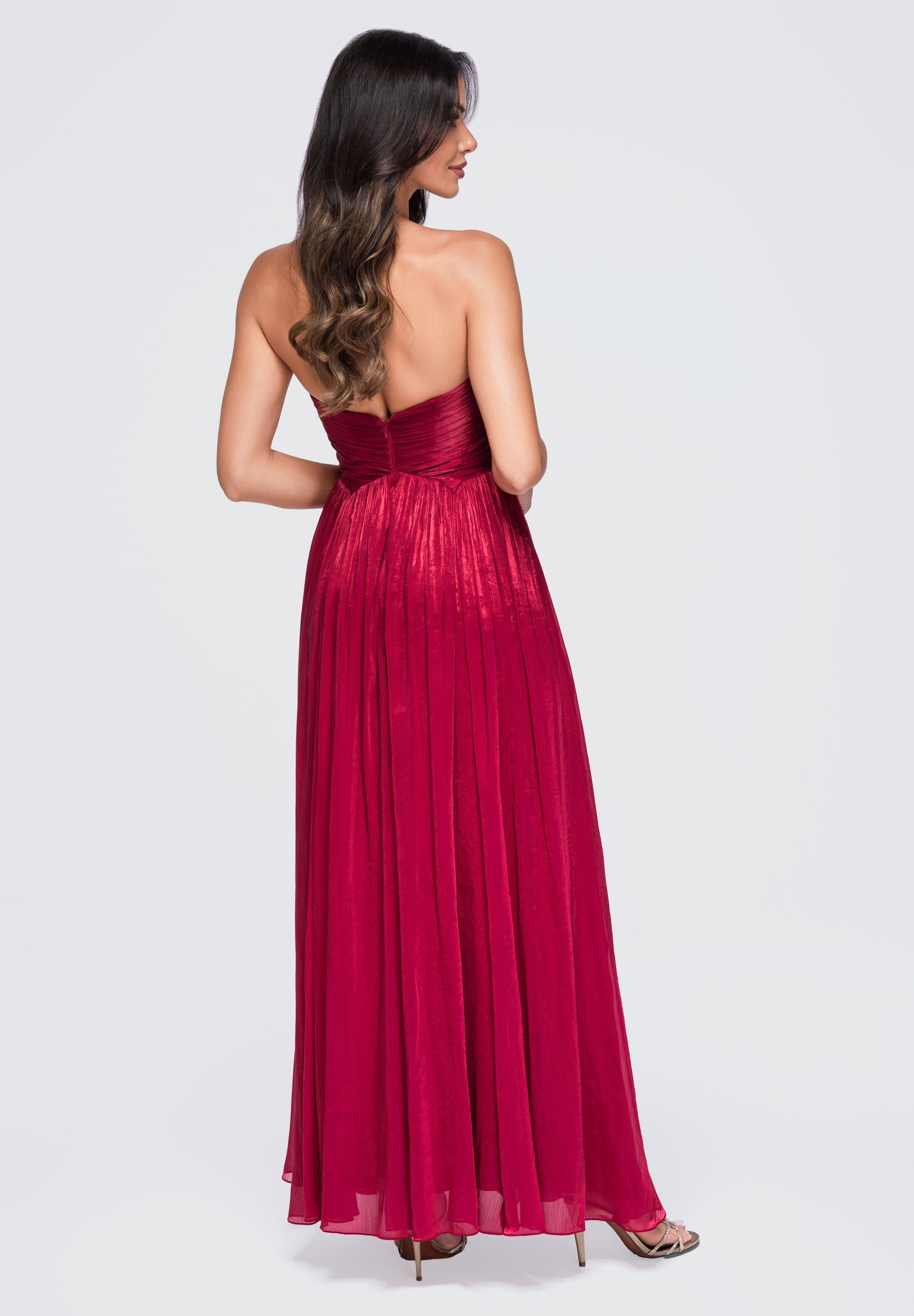 Evening dress burgundy — 2