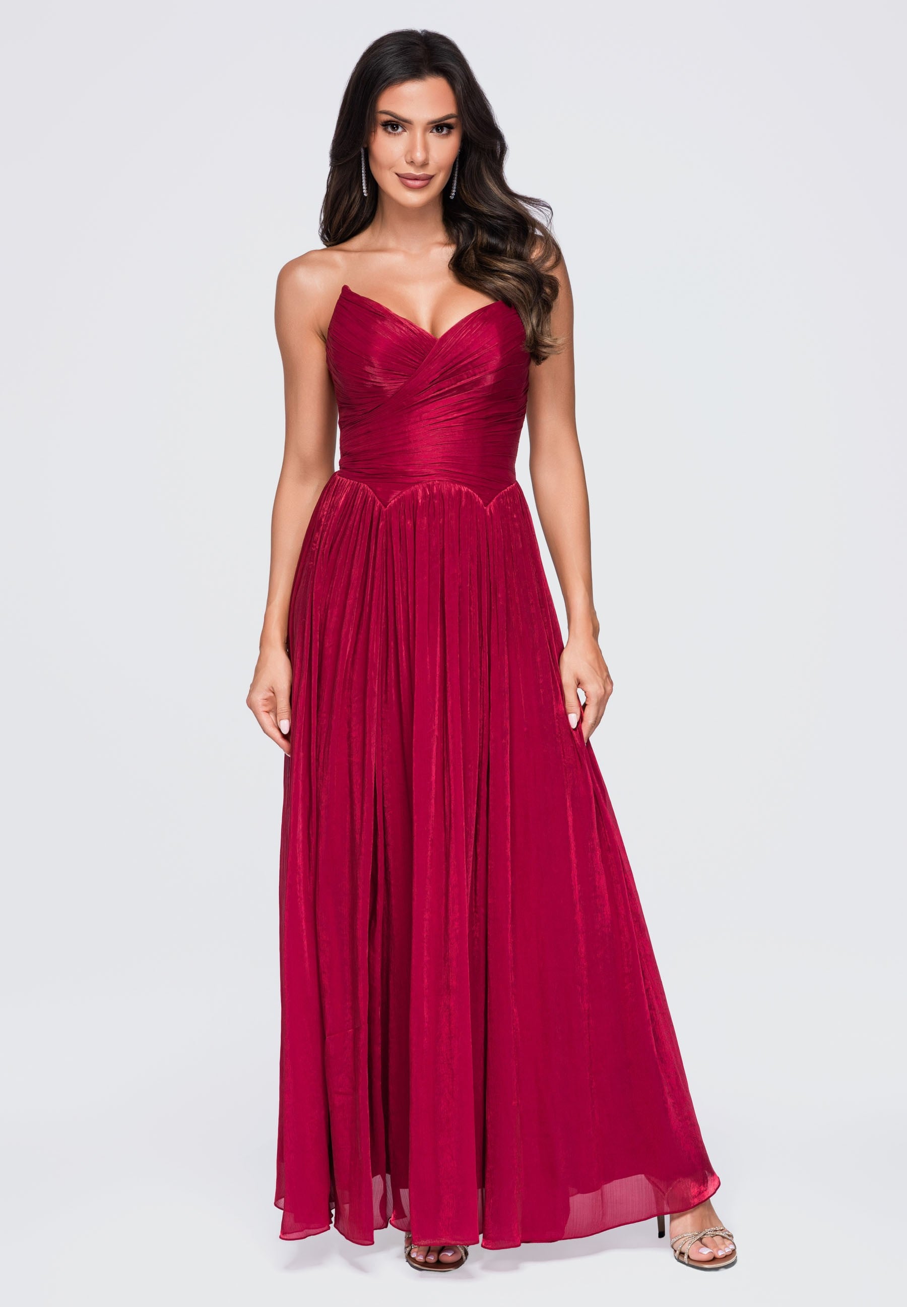 Evening dress burgundy — 6