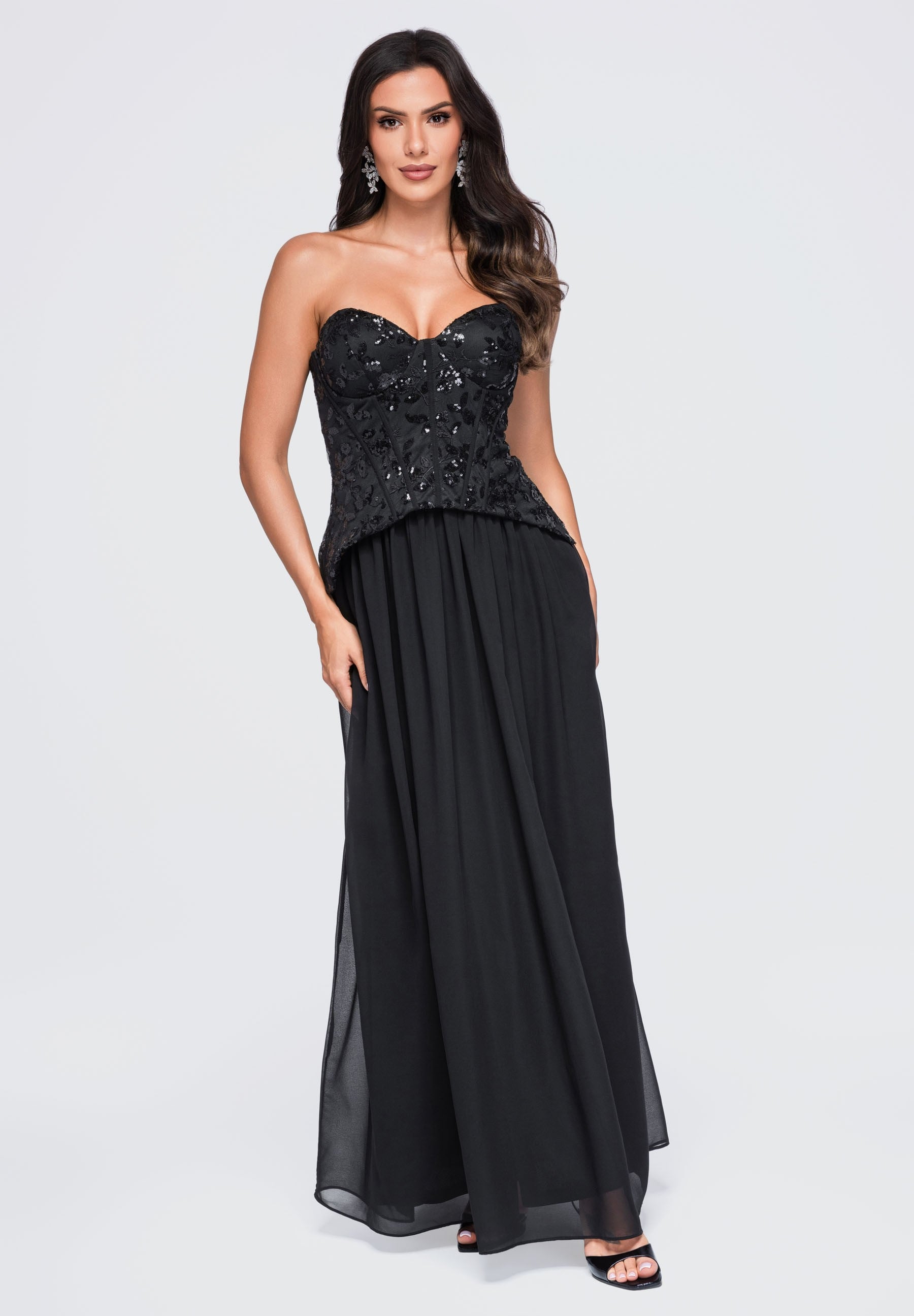 Evening dress black — 1