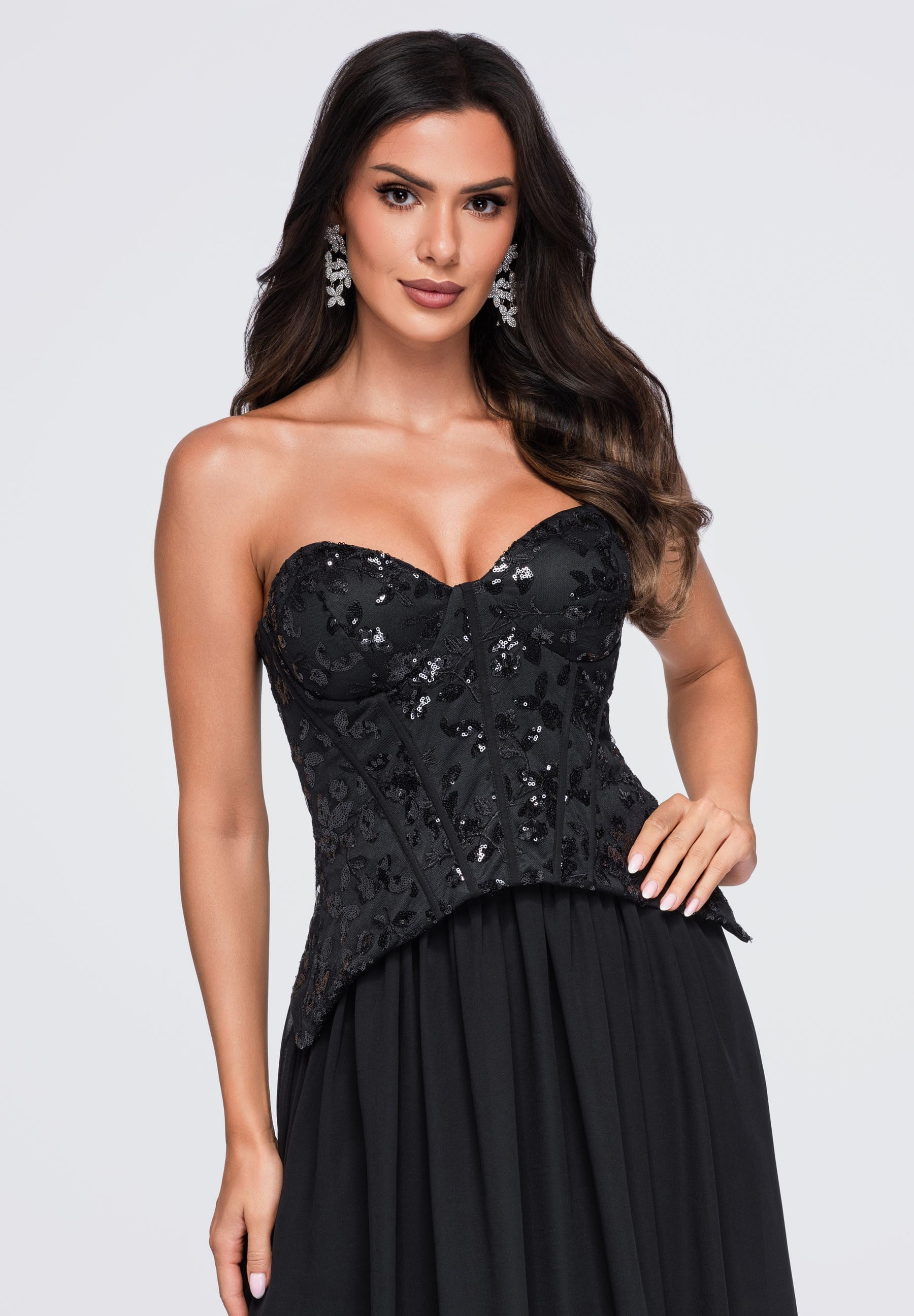 Evening dress black — 2