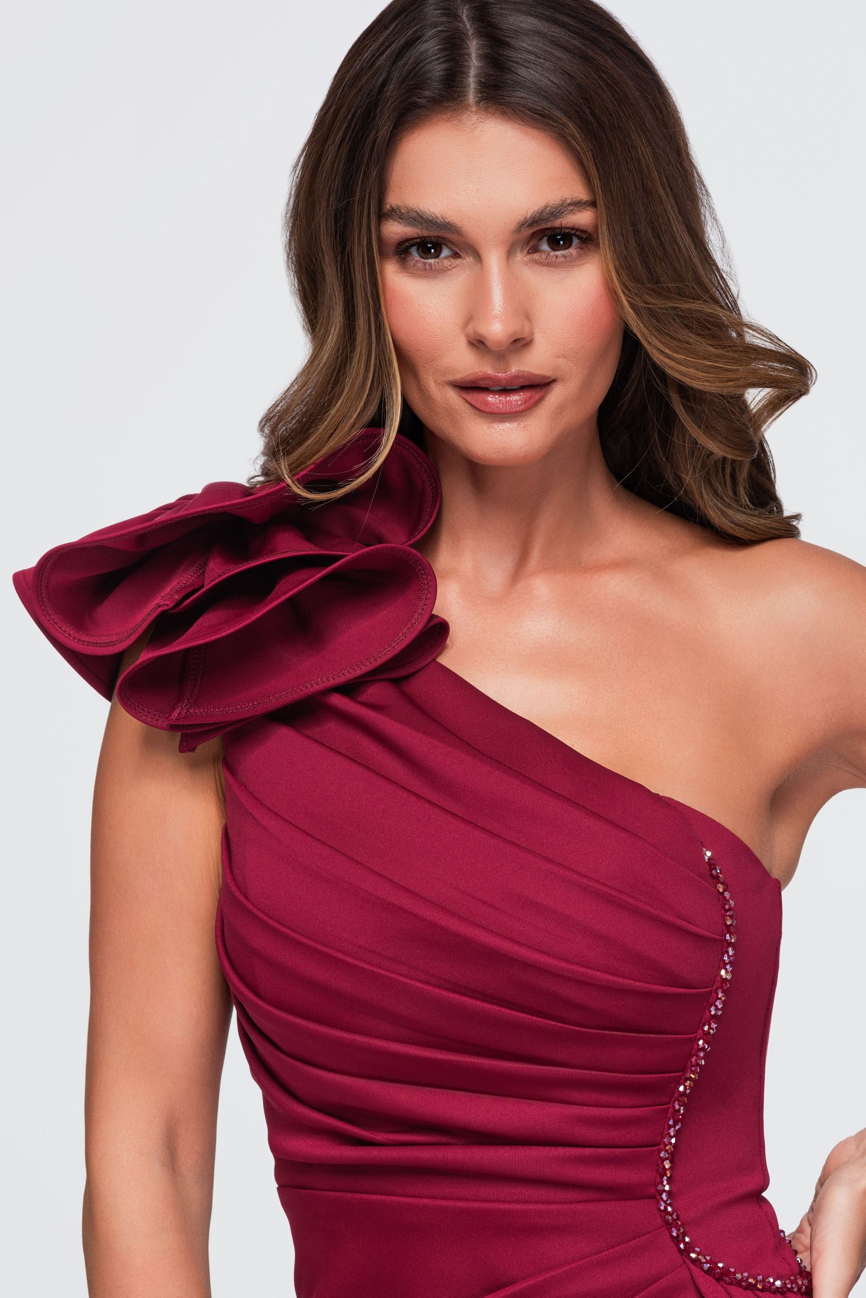 Evening dress burgundy — 6