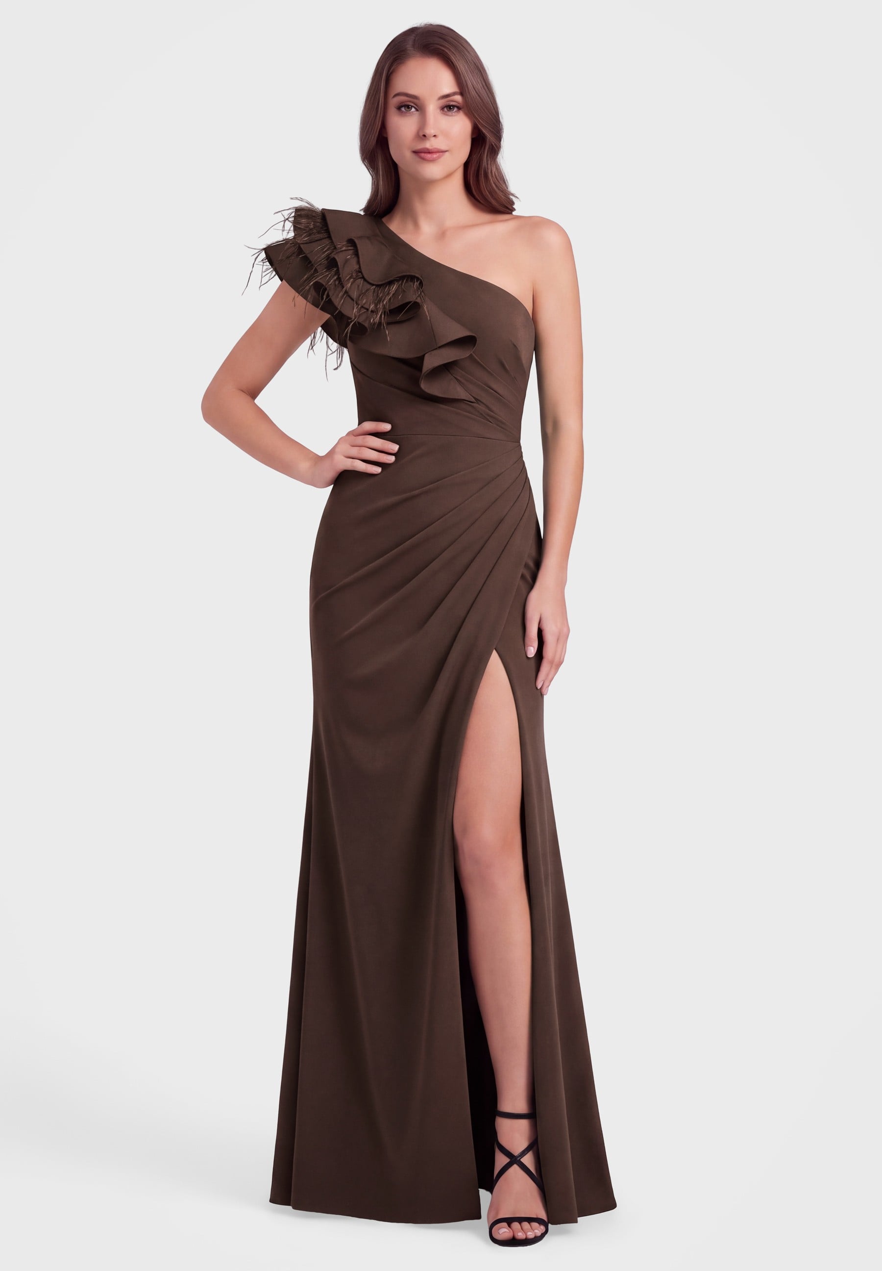 Abendkleid Braun — 1