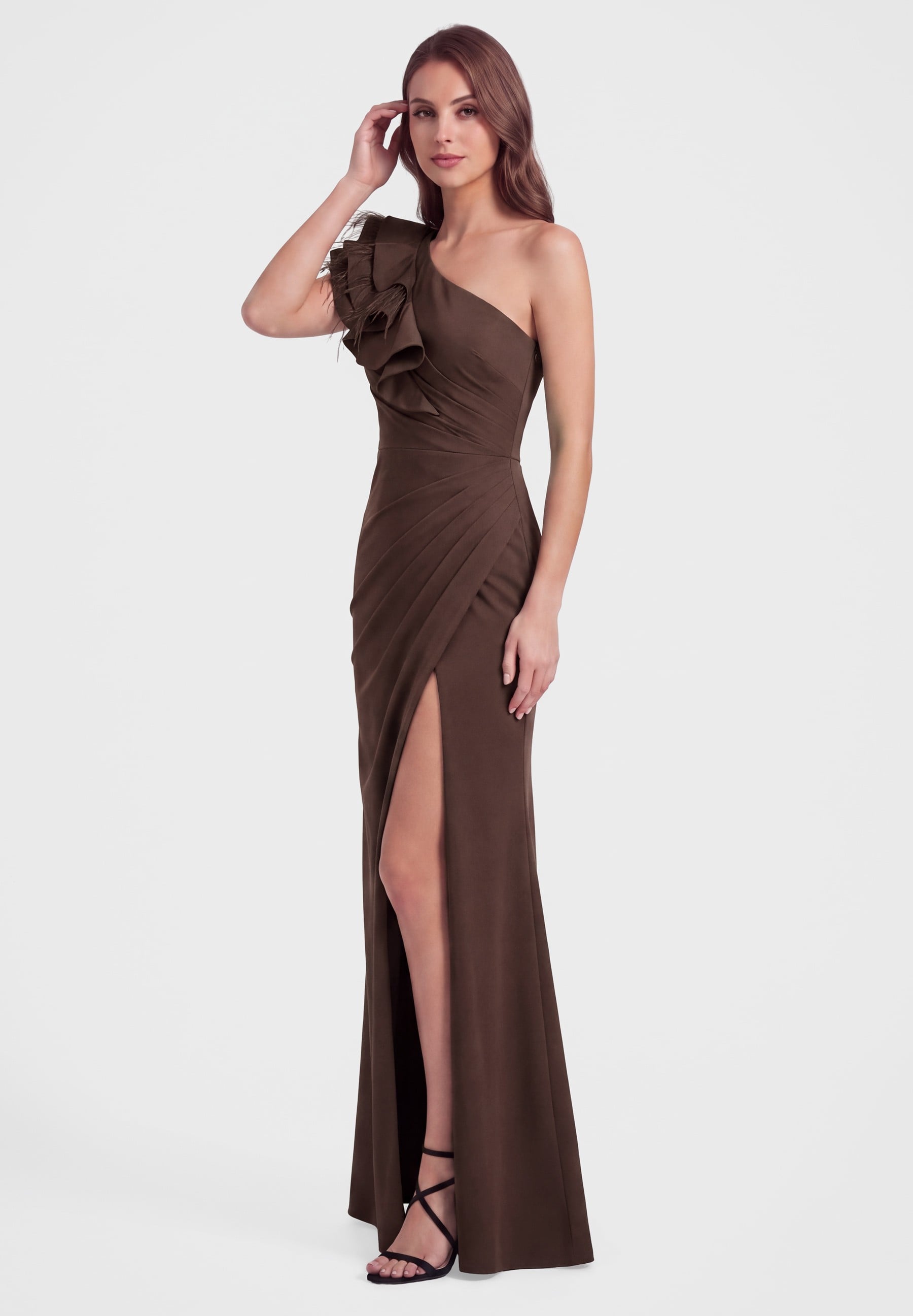 Abendkleid Braun — 2