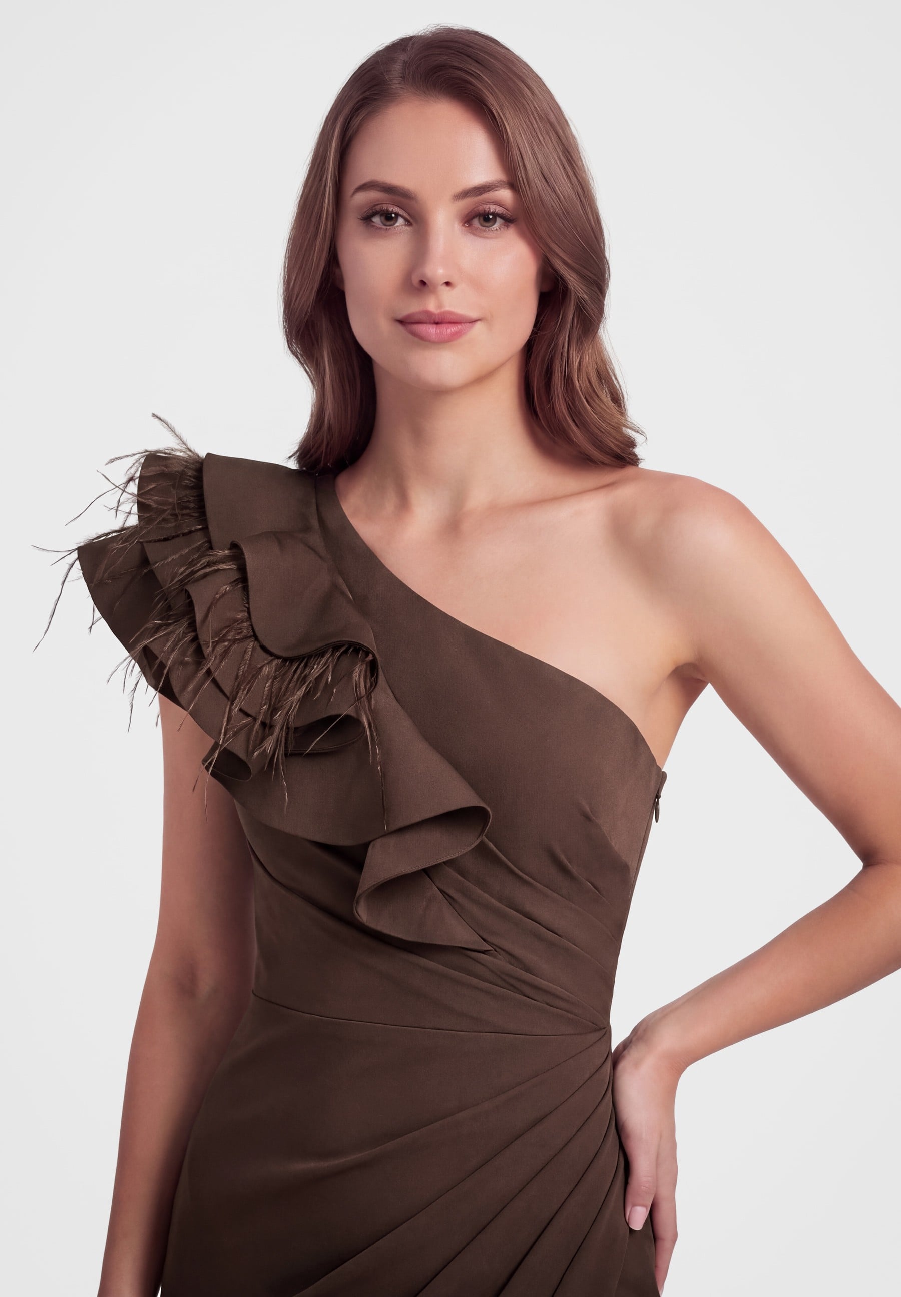 Abendkleid Braun — 5