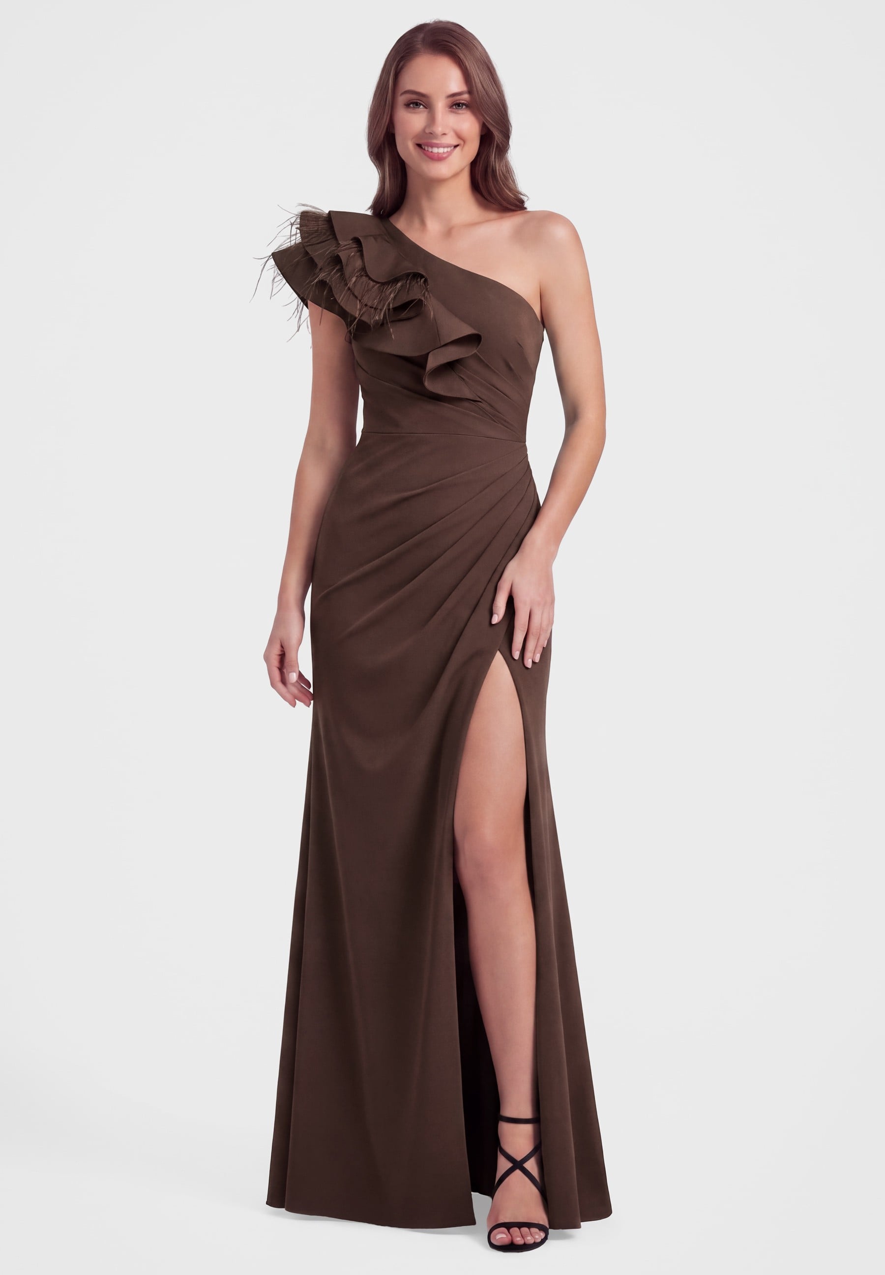 Abendkleid Braun — 6