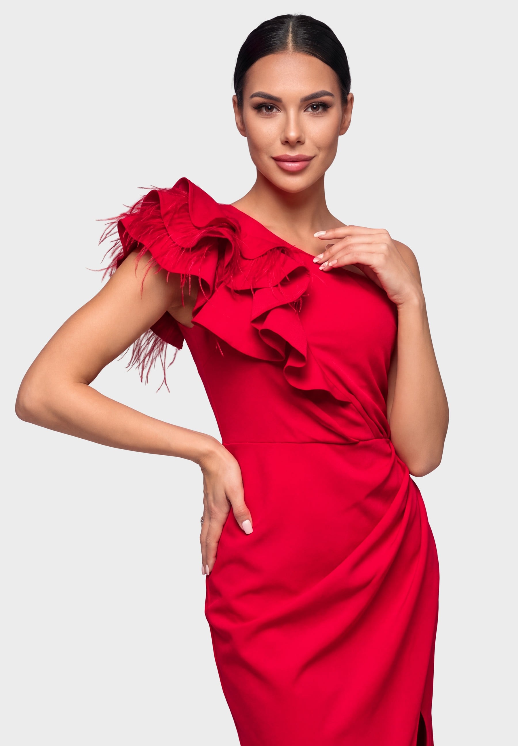 Abendkleid Rot — 2