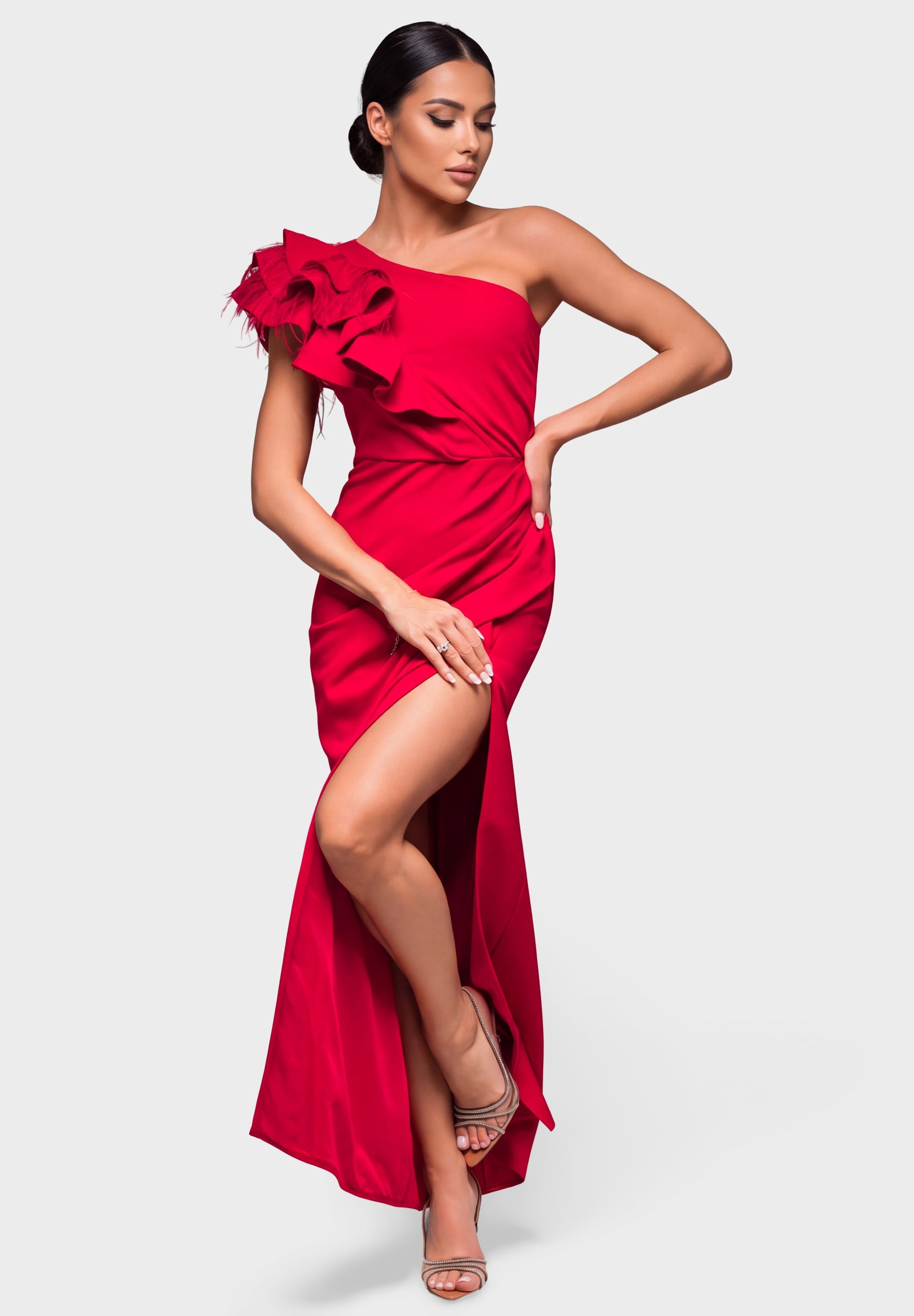 Abendkleid Rot — 3