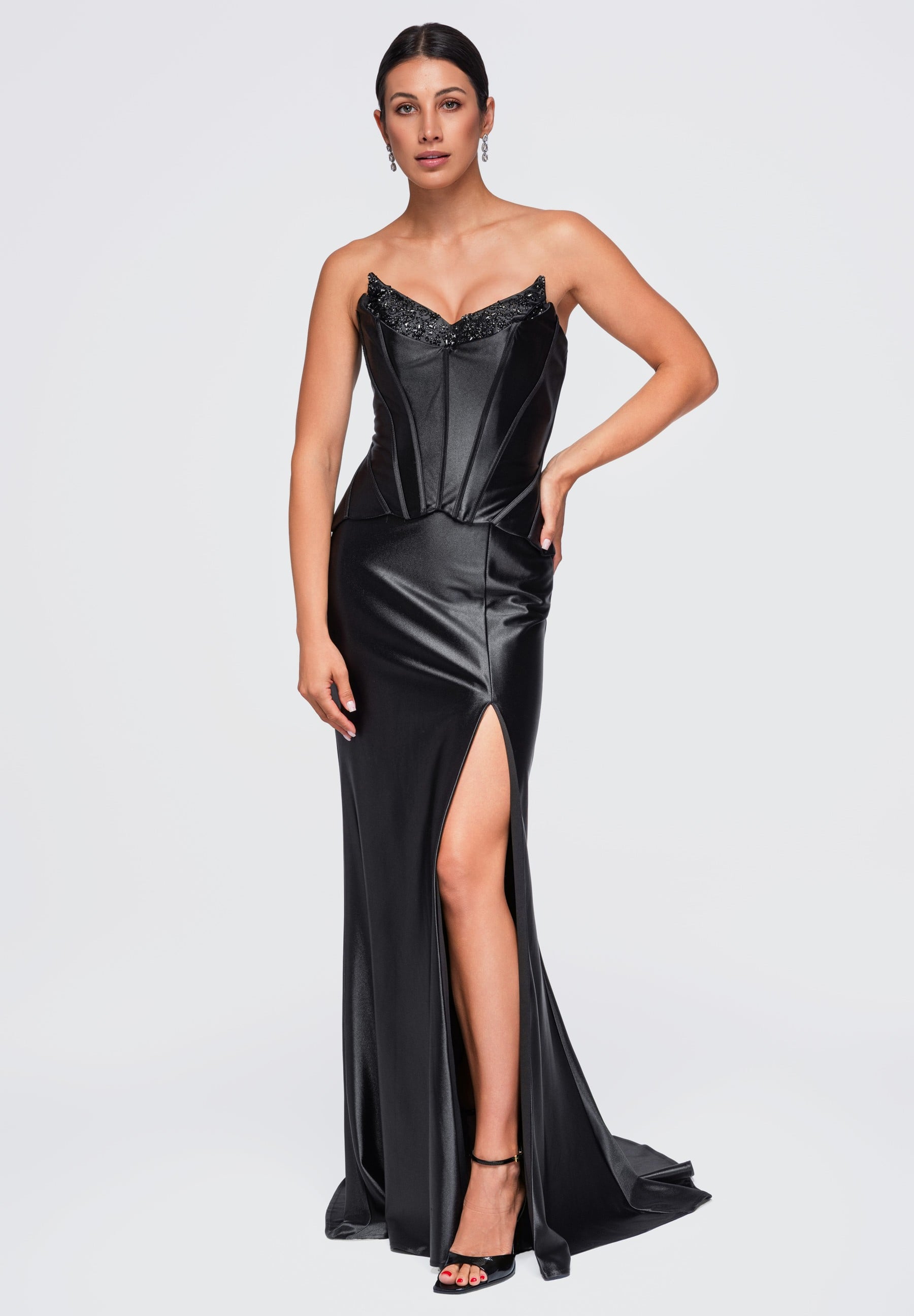 Abendkleid Schwarz — 7